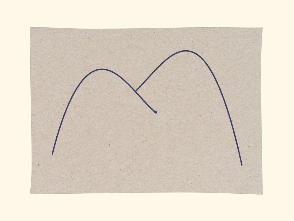 Две вершины: линии точек «складка» и точки «сборка»