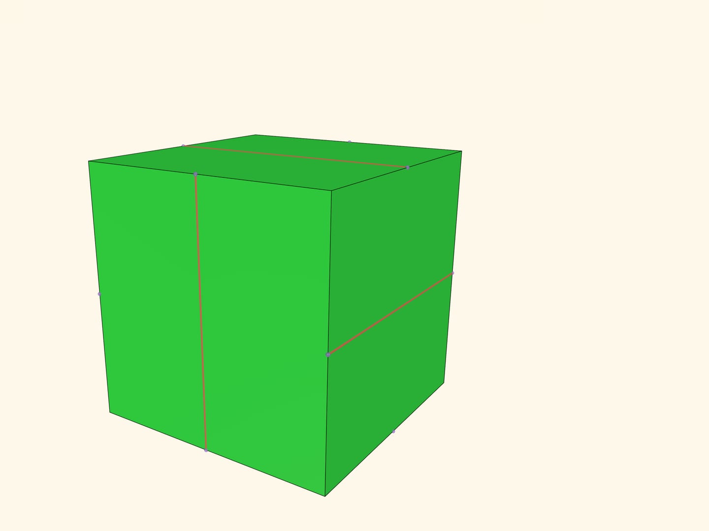 Три перпендикулярных прямоугольника