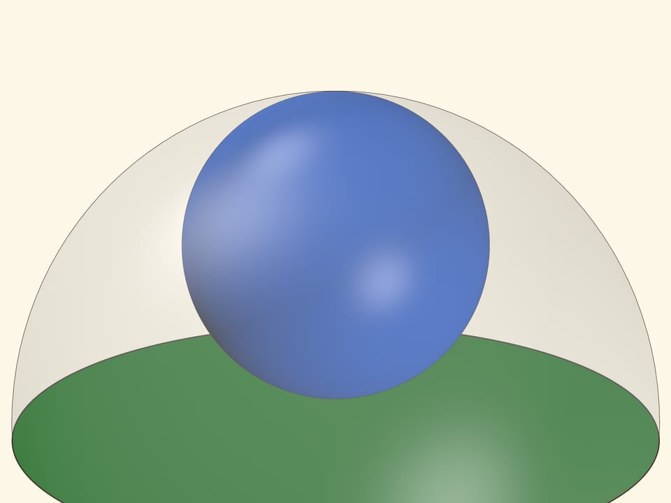 Площадь на сфере: сферы, шапочки, кольца