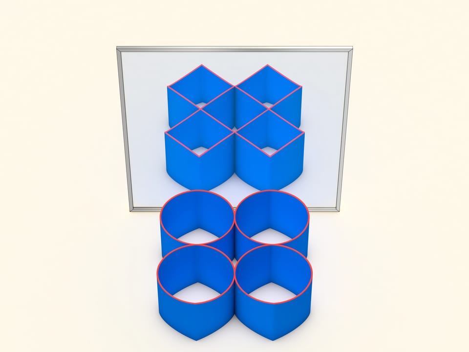 Иллюзия «круг—квадрат»