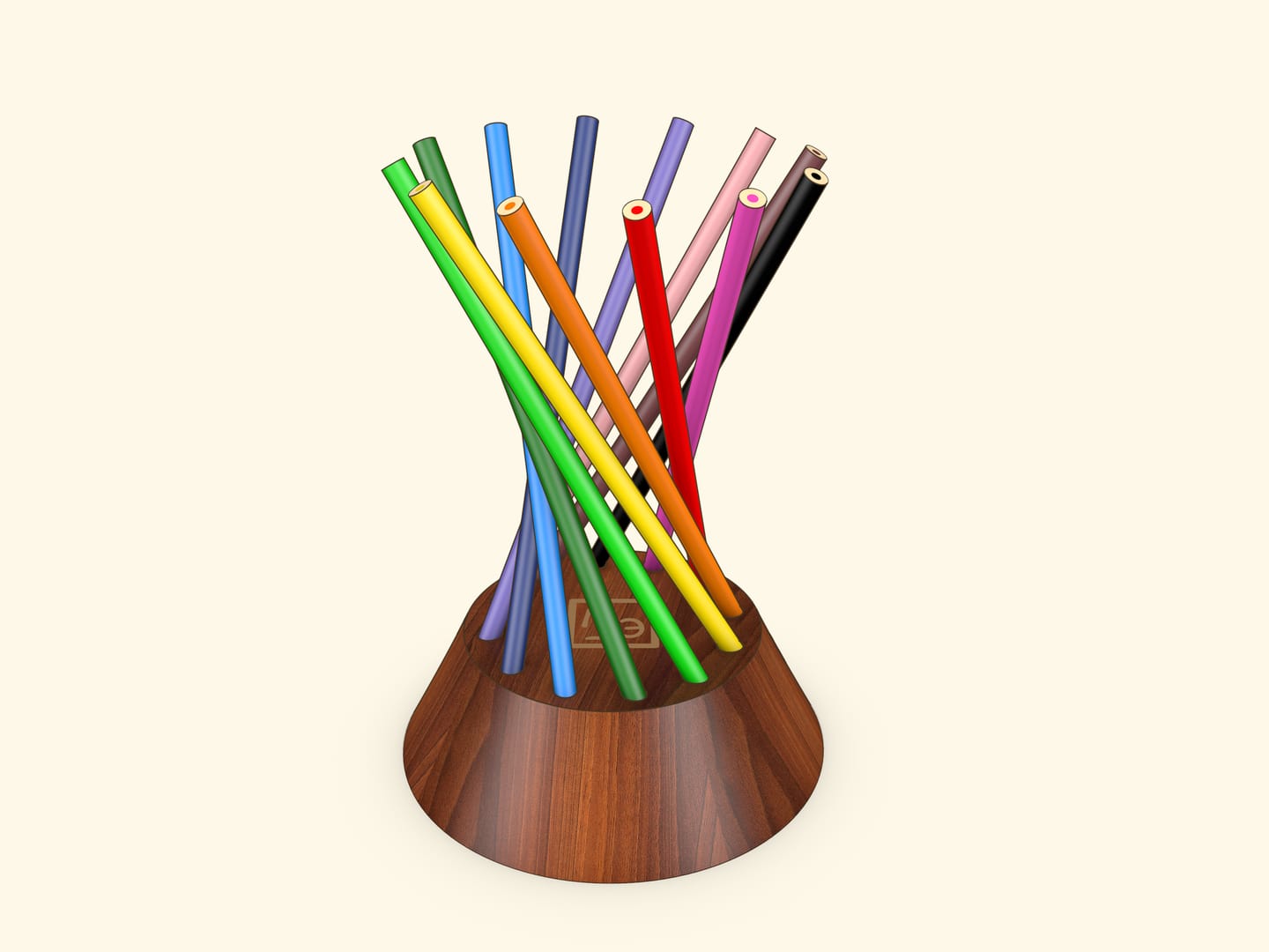 Карандашница деревянная с календарем: купить за ₽ в интернет-магазине Lukoshkoru