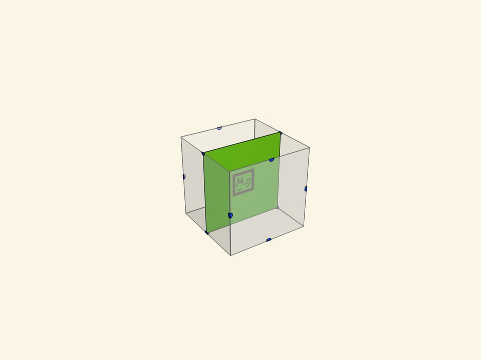 Сечения куба: квадрат