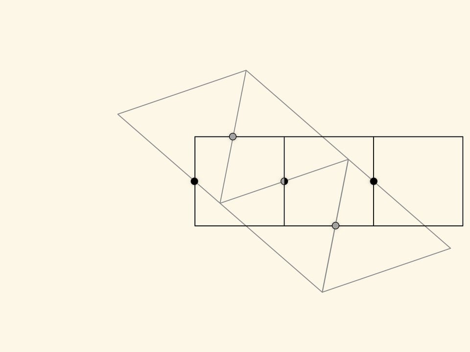 Равносоставленность треугольника и квадрата