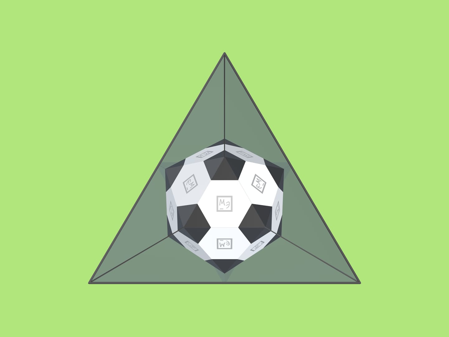 мяч из пятиугольников выкройка | Дзен