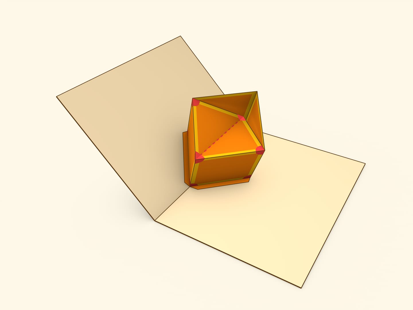 Math Pop-Up: куб