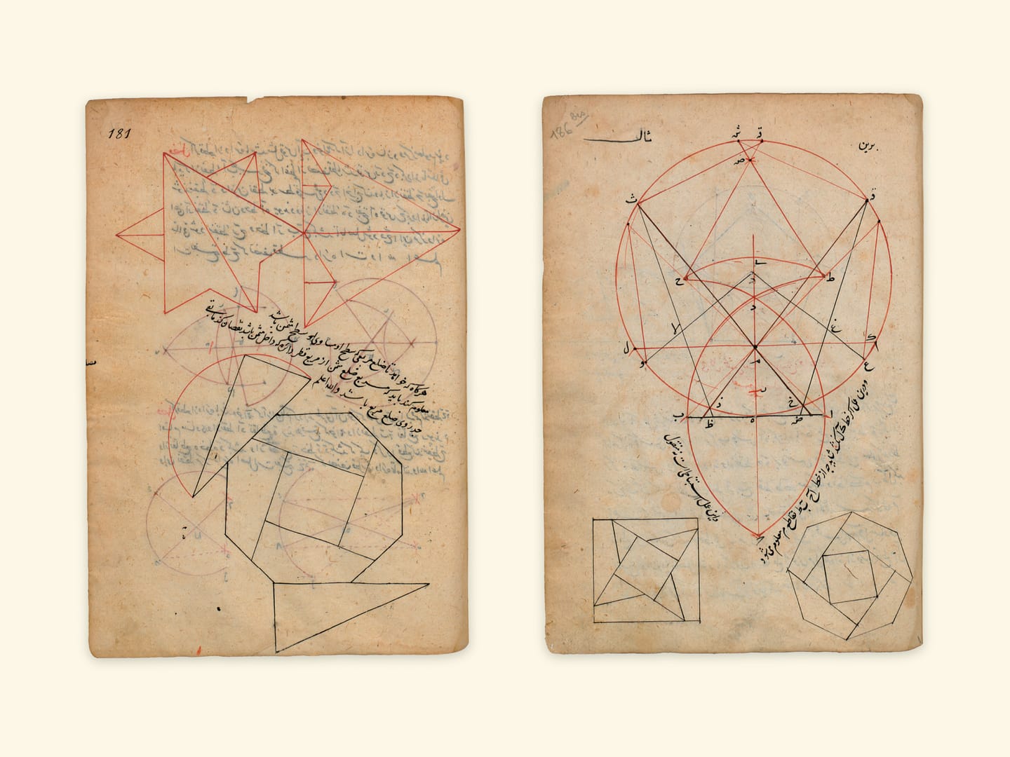 Anonymous Compendium /Paris, Bibliothèque nationale de France, Ms. Persan 169, fol. 181, 186bis