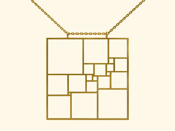 Квадрирование квадрата: кулон